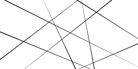Random chaotic lines. Abstract geometric pattern. Abstract Grew and black geometric line pattern on white background.