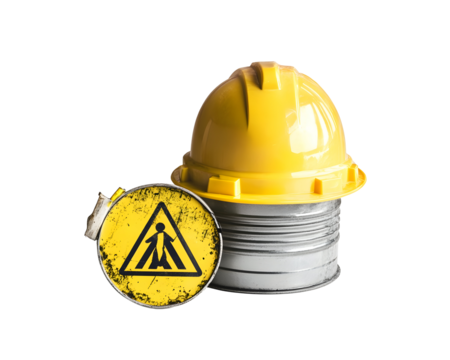 Under Maintenance and Construction Icon, Caution Concept Design, Transparent PNG,  clipping path