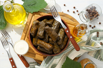 Dolma, tasty and delicious homemade food, delicious food
