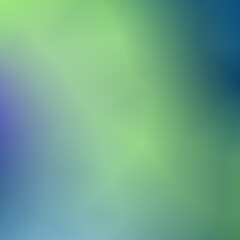 Abstract Blue and Green Gradient Background