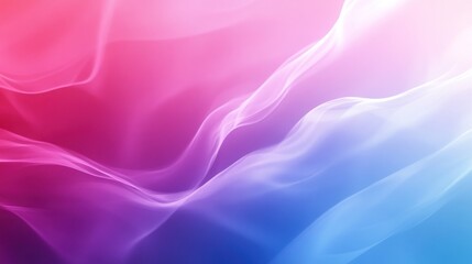 Colorful gradient abstract Wave background with futuristic technology look, AI generated image