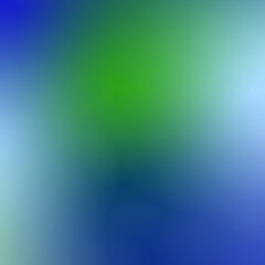 Abstract Blue and Green Gradient Background