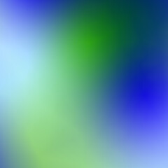 Abstract Blue and Green Gradient Background