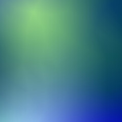 Abstract Blue and Green Gradient Background