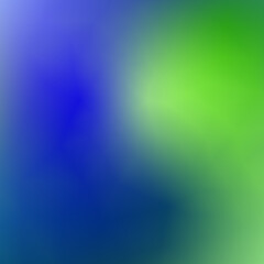 Abstract Blue and Green Gradient Background