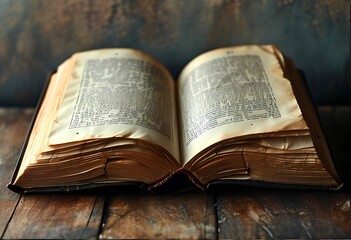 Obraz premium open book 