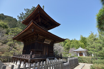 常寂光寺　多宝塔　京都市右京区嵯峨
