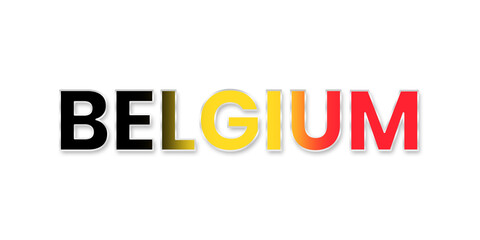belgium text png file transparent background