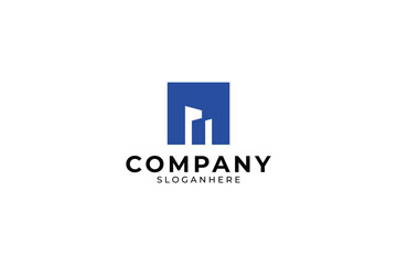 Fototapeta premium Building Tower Logo