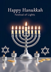 Happy Hanukkah, Festival of lights.