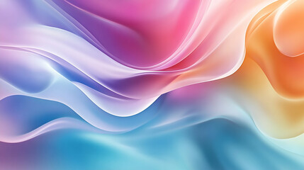 Fototapeta premium Blurry Image of a Pink and Blue Wave gradient background with abstract concept gradient background with abstract concept