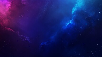 Fototapeta premium A vibrant cosmic background featuring deep blues and purples, ideal for digital designs.