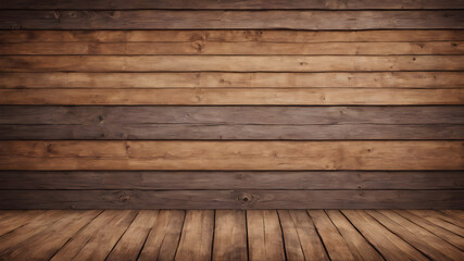 Wooden plunks as background.  AI generated image, ai
