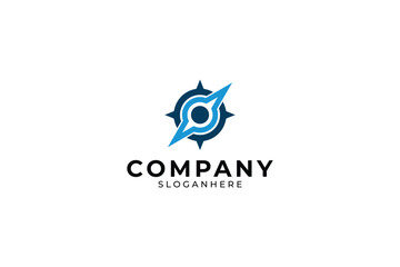 Fototapeta premium Compass Logo