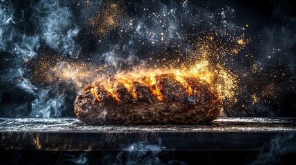 Tantalizing Meatloaf with Dramatic Action and Contrast
