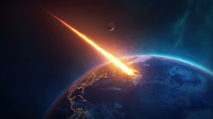 Discover the awe and terror of asteroids, comets, and meteors impacting our planet. Understand...