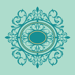 Template for plotter laser cutting of paper, metal engraving, wood carving, cnc, Decorative paper art panel dies