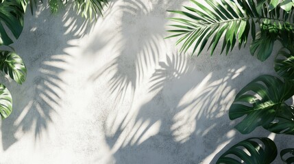 An artistic composition showcasing a weathered white gray cement wall,