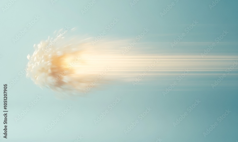 Aufkleber dynamic meteor logo design for modern branding energy and motion for new year and independence day