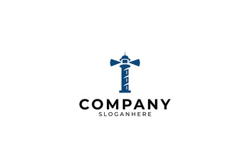 Obraz premium Lighthouse Logo