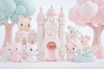 Cute Foldable Slider Toy for Kids' Playtime Fun