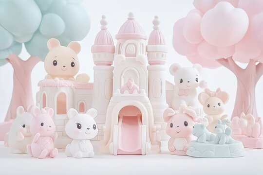 Cute Foldable Slider Toy for Kids' Playtime Fun - Powered by Adobe