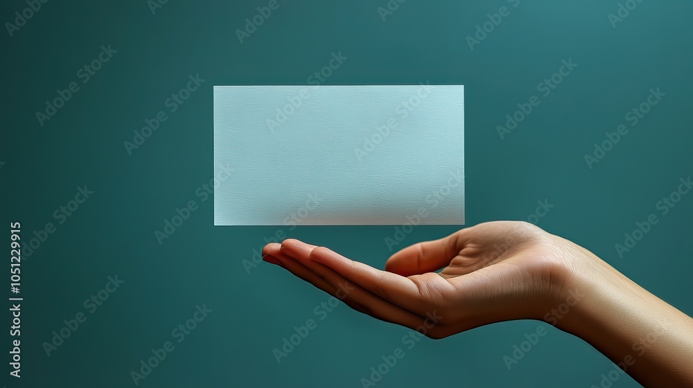 Aufkleber sheet of paper held in hand symbolizes document submissions or requests in clean icon style.illustra