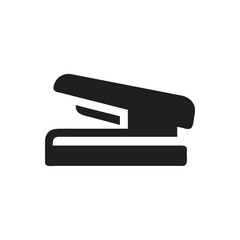 Stapler icon on white background