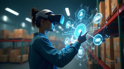 Future Supply Chain Revolution: Augmented Reality in Smart Warehouse Management for Package Picking and Real-Time Delivery
