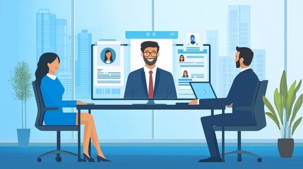 Enhancing job candidate experience through virtual interviews.