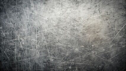 Obraz premium Scratched black and white surface texture