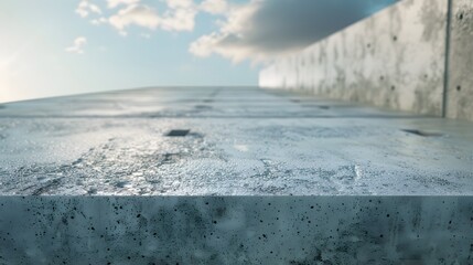 The pre-stressed concrete slab, or precast slab, sized 0.35×0.05 meters and reinforced with 4 mm PC wire, is essential in modern construction for its durability and ease of installation.