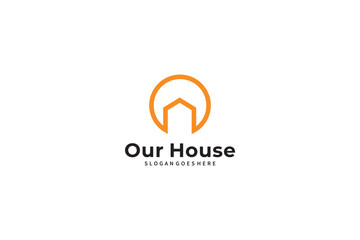 Obraz premium House Logo