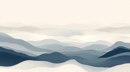 A minimalist background depicting a soft cloudscape in muted colors.