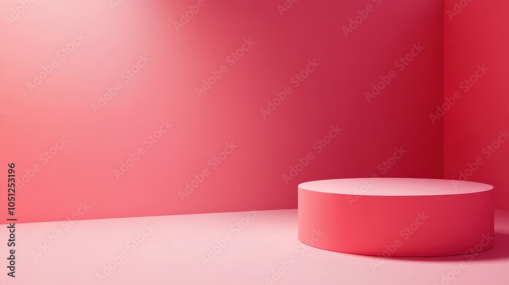 Fototapete a minimalist background showcasing a single bold color with a slight gradient.