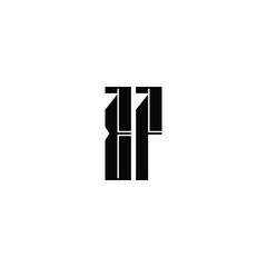 Obraz premium EF monogram logo design letter text name symbol monochrome logotype alphabet character simple logo