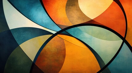 Abstract shapes break free from traditional representations, allowing for creative expression and interpretation.