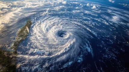 Analyze the environmental changes caused by hurricanes.