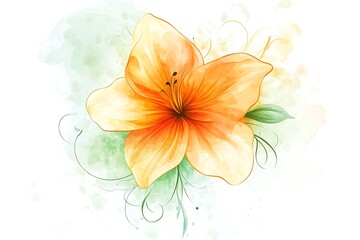 Obraz premium Floral abstraction for design.