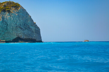 Fototapeta premium Zakynthos August 2024, amazing multicolored and surprising landscapes
