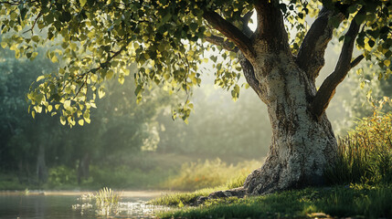 Fototapeta premium morning in the forest