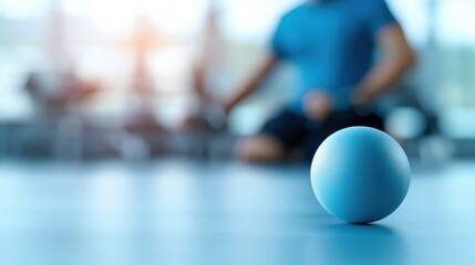Fototapeta premium Athlete Engaging in Physiotherapy Sessions