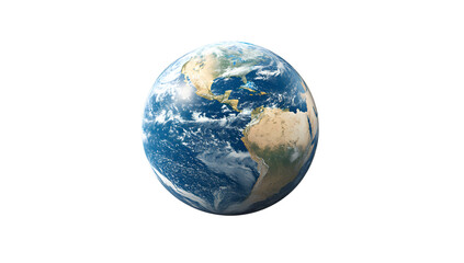 Earth from Space Showing Americas