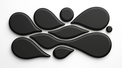 Obraz premium Textured Black and White Grainy Background Design