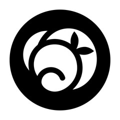 Mashed Potato Glyph Icon Vector