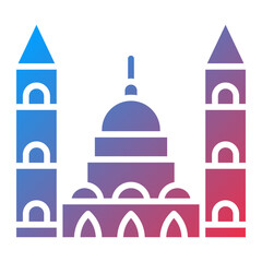 Hungarian Parliament Icon Style