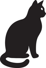 Cat Silhouette Designs, Elegant Cat Art & Silhouettes for Every Occasion