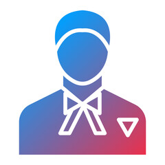 Lawyer Male Icon Style