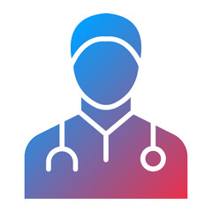 Medical Doctor Male Icon Style