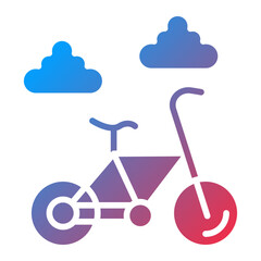Bicycle Icon Style